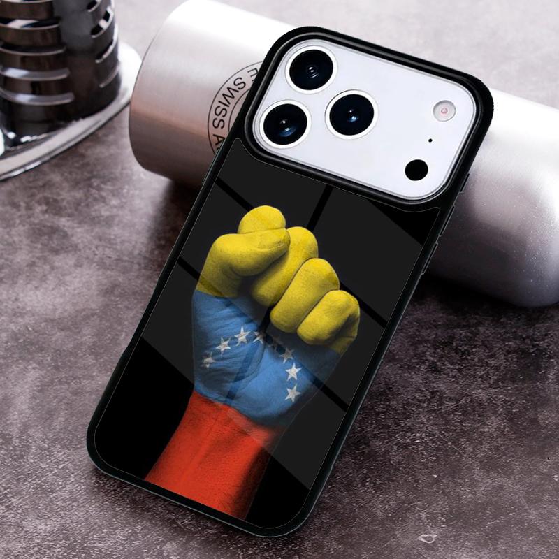 Flag of Venezuela Soft Phone Case for iPhone 17 16 15 Pro Max Air 14 13 12 11 Plus Shockproof Cover
