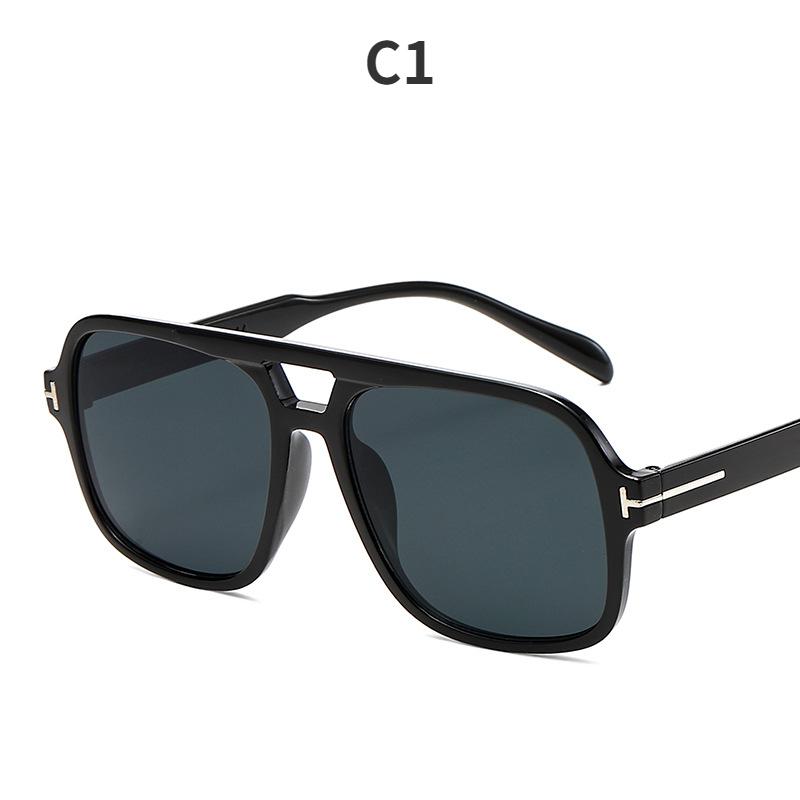 

Классические мужские солнцезащитные очки в большой оправе, показ мод в стиле ретро и современности, уличная фотография, женские очки