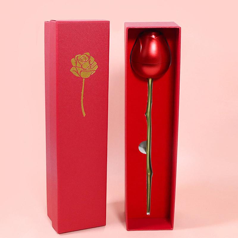 2026 New In Rose Jewelry Ring Necklace Gift Box Wedding Pendant Storage Case for Women Girlfriend Christmas Valentines Gifts