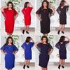 Elegant Women Hollow Out Cape Dress Short Sleeve Clubwear Beach 6xl Large Size Chiffon
