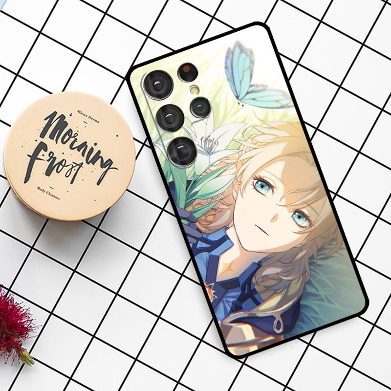 Albedo Genshin Impact Case For Samsung Galaxy S24 FE S20 FE S21 S22 S23 S24 S25 Ultra S9 S10 S25 Plus Phone Cover