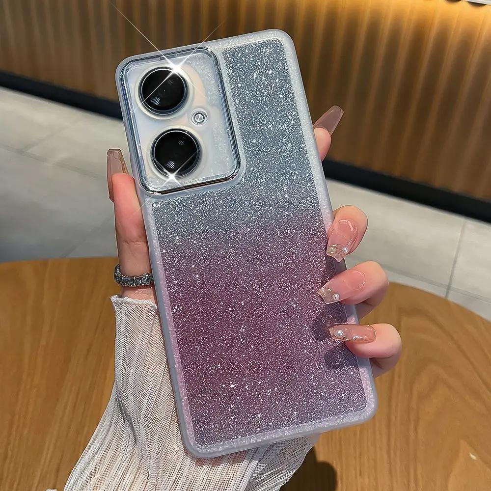

Glitter Ring Stand Magnetic Protect Case for Moto Edge 60 Pro Fusion S Stylus 50 40 NEO G86/56/36/16/06S G85/75 TPU Cover For Edge 60