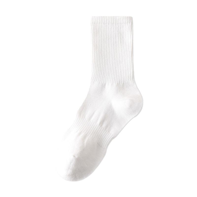 Women's Cotton Socks, Boneless 10A Antibacterial Ramie High-elasticity Deodorizing and Antibacterial Sports Socks for Autumn and Winter