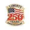 American 250th Brooch Lapel Badges Crafted From Alloy Materials