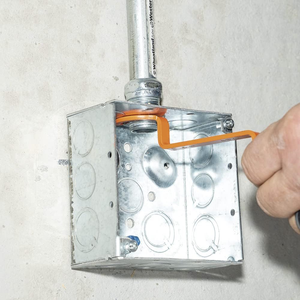 Tools 50900R Conduit Lockout Wrench Set, Tighten and Loosen Locknuts In Tight Spaces and Offset Bends