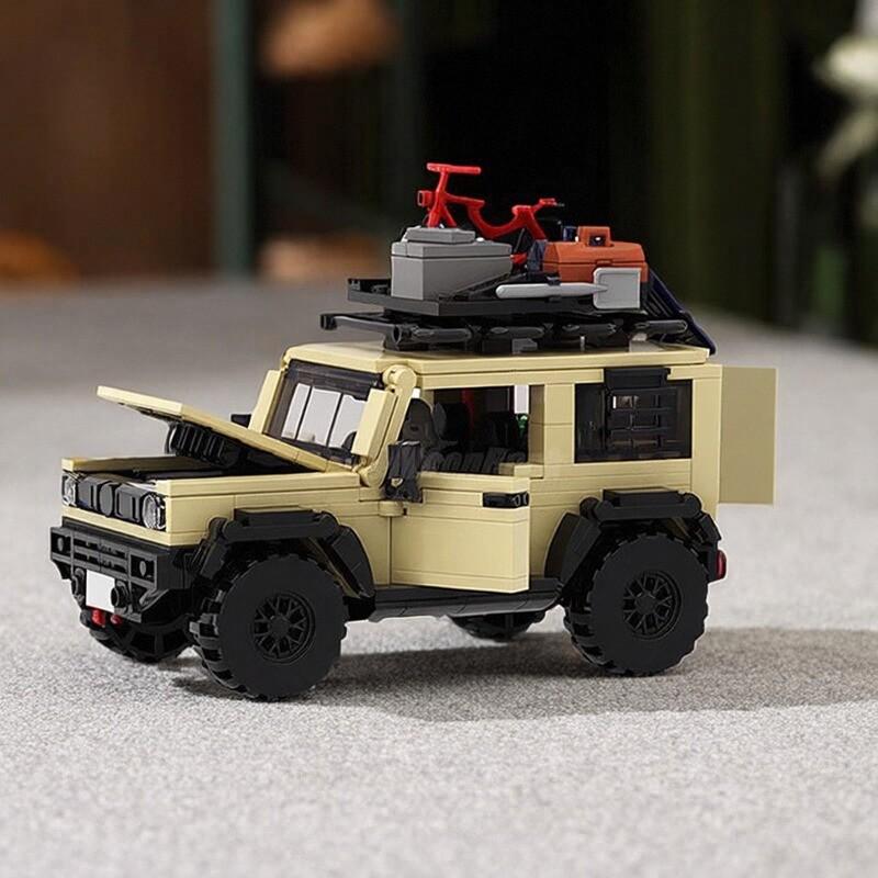 Vehicle Series MOC Building Blocks Assembly Toy Urban Off-Road Vehicle Transportation Tool Model Boy's Birthday Gift Ornament