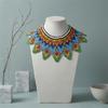 Elegant Unisex Bohemian Beaded Collar Necklace Lightweight Comfortable Accessories For Music Festival