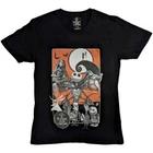The Nightmare Before Christmas Unisex T-Shirt: Orange Moon (Embellished) (Large) S