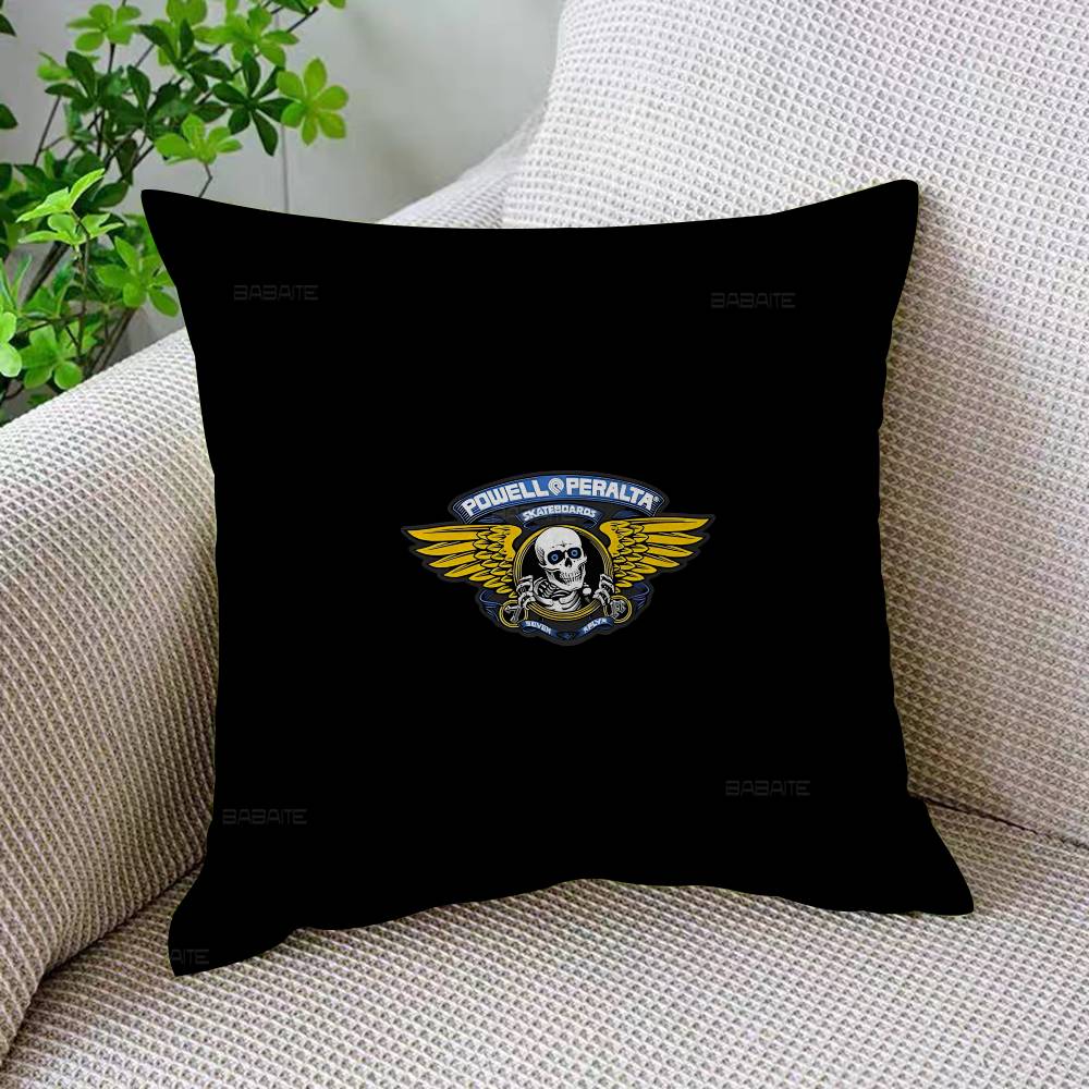P-Powells P-Peraltas Skateboard Cartoon pillow cover sofa cushion cover home room decoration children gift
