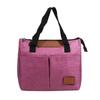 Portable Triangular Lunch Food Box Bag Insulated Bag Outdoor Travel Crossbody Bag Waterproof Cooler Ice Insulated Case Oxford Dinner Handbag