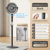 Wireless Fan Height Adjustable Portable High Wind Long Endurance Applicable To Student Dorm Outdoor Travel Camping USB Charging