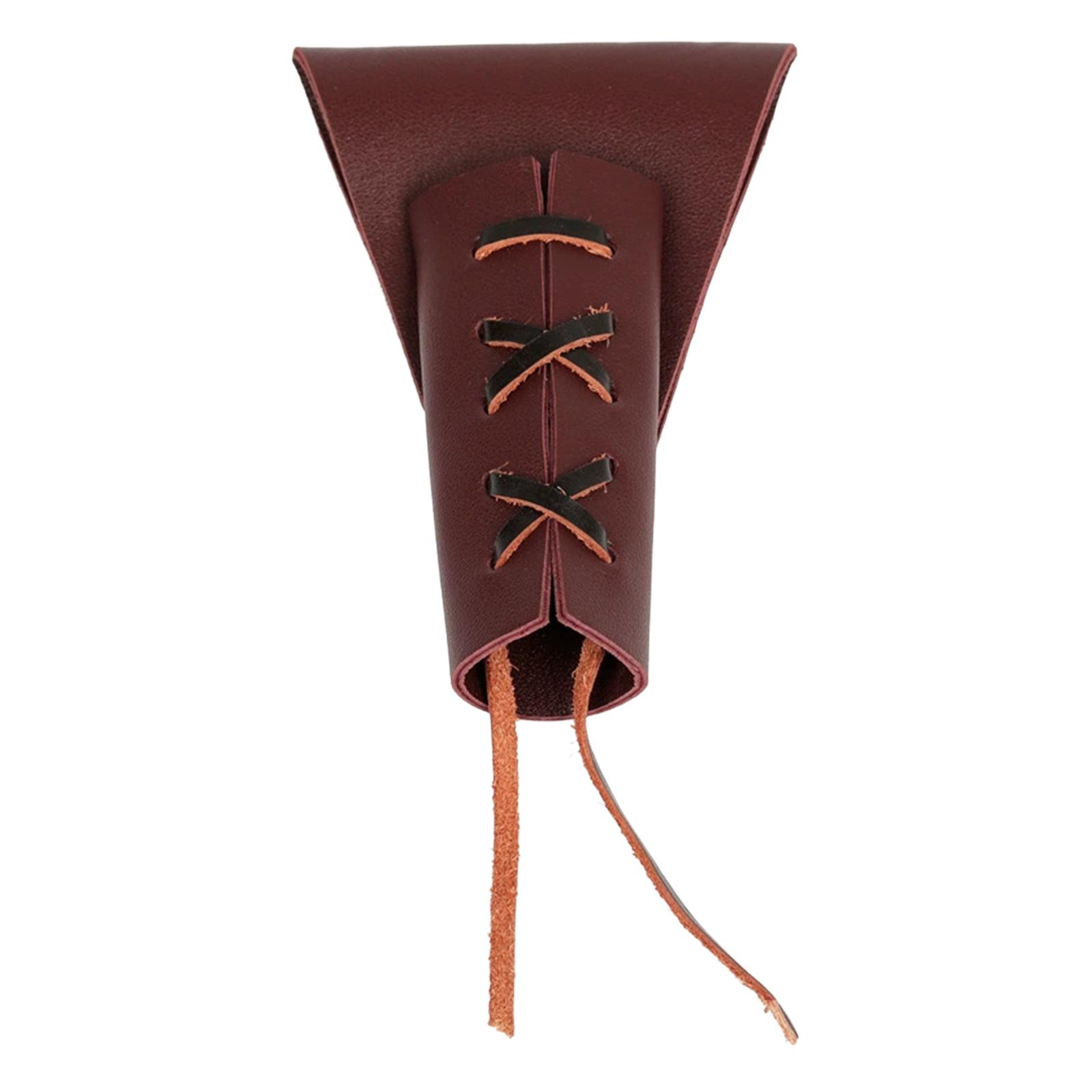 

Swords Sheath Adjustable Dagger Holder with Lacing Sword Frog Belt Sheath Accessory and Renaissance Accessories коричневий