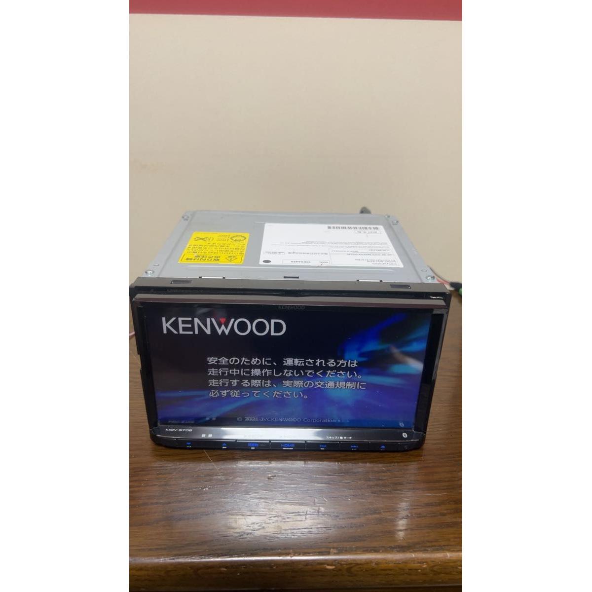 

KENWOOD MDV-S708 Car navigation memory navigation DVD CD Bluetooth2021