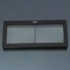Welding Magnifier Lens Diopter 0.75-3 50*40*3mm Heat resistance Practical
