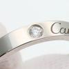 Used CARTIER Ring Engraved EU#49 49 Pt950Platinum/diamond 4.7g Platinum 1PD