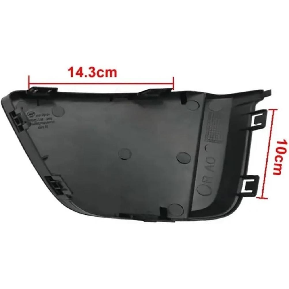 Fog Light Frame. Car Front Bumper Under Grille. Fog Lamp Cover.Compatible For Fit 2014 2015 2016 2017. Auto Parts(Left)