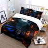 Moonlit Batman and pumpkins. Bedding sets Duvet cover sets Duvet covers Pillowcases(1 * Duvet Cover 2 * Pillowcases without duvet insert)