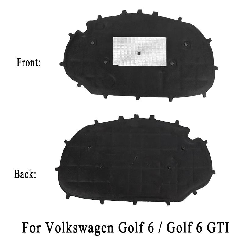 Front Hood Engine Sound Insulation Pad Cotton For Volkswagen Golf 6/Golf 7 Soundproof Cover Thermal Heat Insulation Pad Mat For Golf 6