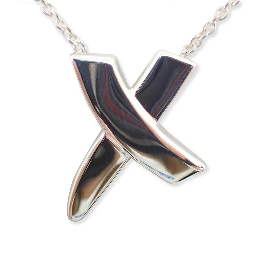 

[Used] TIFFANY/Tiffany 925 Kiss Pendant/Necklace/j28-39