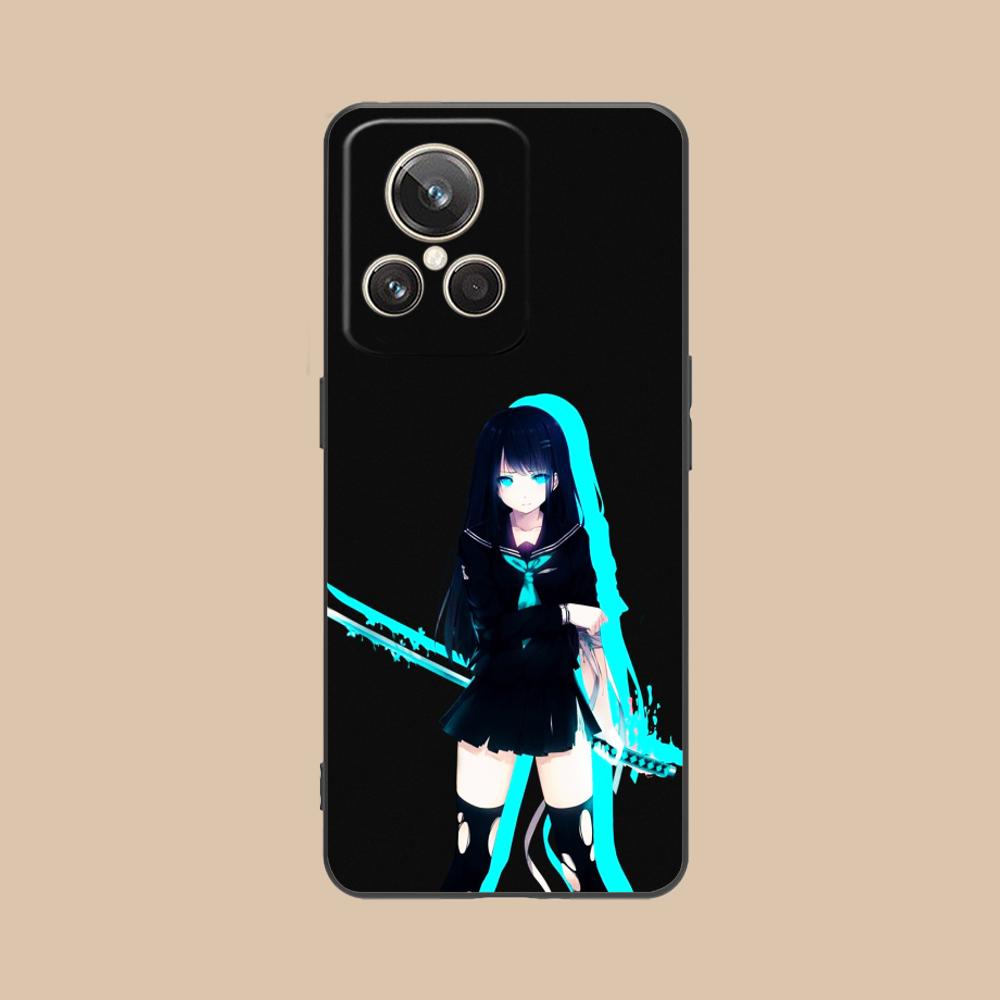 Anime Girl Mobile Phone Case for Realme GT 8 Neo Pro C75 73 71 C67 65 C55 53 C35 31 C20 15 Colorful Printing Cover Pretty