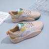 2024 Autumn Women's New Fashion Retro Casual Shoes Comfortable All-match Thick-soled Shoes Breathable Sneakers