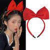[ALLVD] Rotes Prinzessinnen-Haarband, Cosplay-Kostüm, Halloween-Party-Accessoire, Haargummi mit Band, Geeignet für Erwachsene und Kinder, 1 Stück