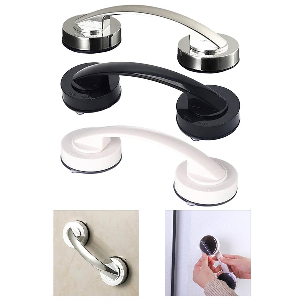 Non-Slip Grab Rail Suction Grab Bar Repositionable Suction Feature Versatile For Bathroom And Kitchen For Bath