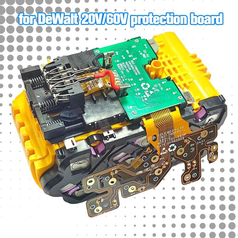 B48A 21700 Lithium Battery Protection Board For DEWALT 20V/60V Battery Lithium Battery Charging Protection Circuit Board C5J8