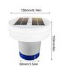 Solar Pool Ionizer Light Up Chlorine Holder Adjustable ChemicalDelivery Pool Chlorine Tablet Dispenser For Pool Hot Tub