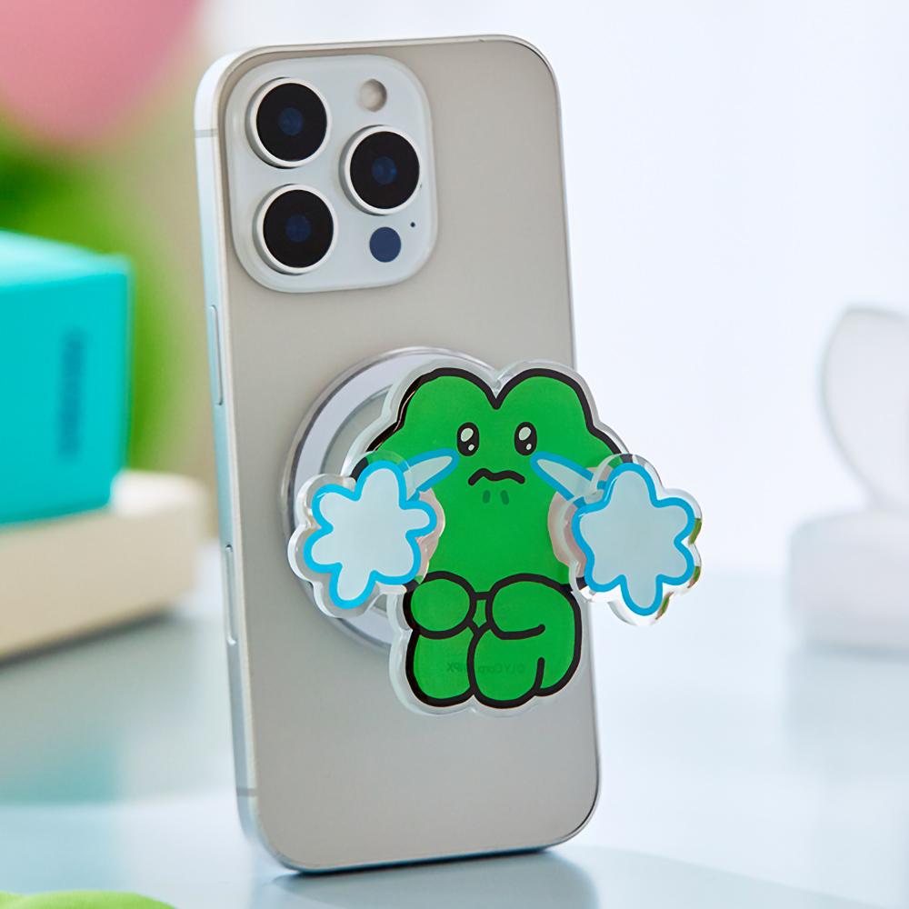 Line Friends LENINI Stay With Minini Tear MagSafe Phone Grip