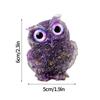 Cute Owl Animal Figurine Desktop Resin Decoration Home Micro Landscape Diy Crafts Ornaments Owl Statue Children Gift
