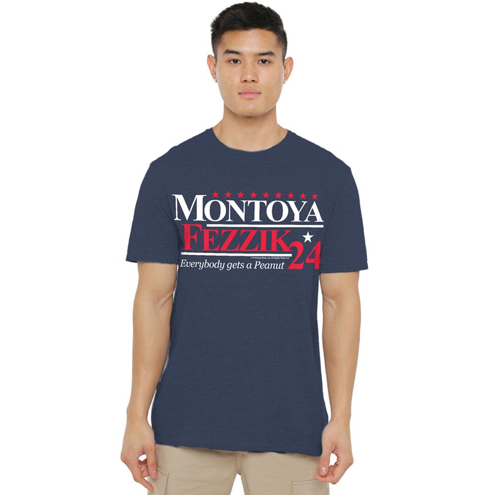 The Princess Bride Unisex Adult Montoya And Fezzik For President 24 T-Shirt