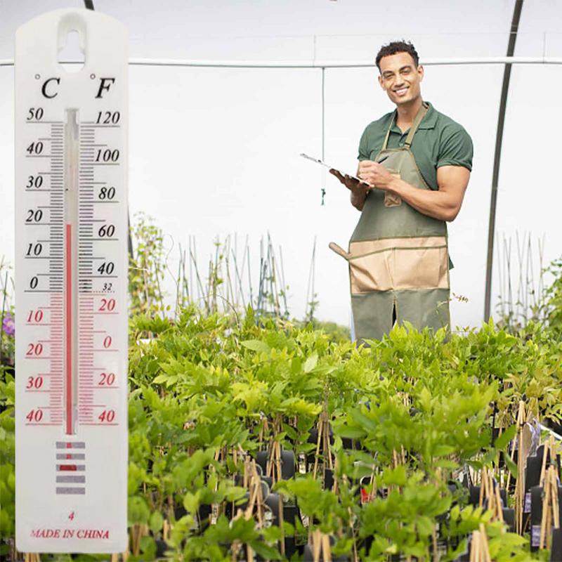 1 ks Nástěnný závěsný formulář Teploměr Venkovní Zahrada Dům Garáž Vnitřní Dům Kancelářský Pokoj Přenosný Regulátor Teploměru