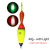 New Style Luminous Light Bobber Rotating Wing Eva Foam Ball Boia Fishing Night Float