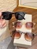 3Pcs Mixed Set of Stylish Glasses with Large Square Frames, Fashionable Glasses with Oval Frames, Simple Glasses Suitable for Bo