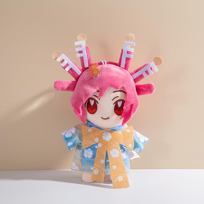 22cm Anime Peripherals Kasane Teto Cosplay Plush Toys Diva Vtuber Kawaii Stuffed Teto Toy Kids Adults Birthday Christmas Gifts
