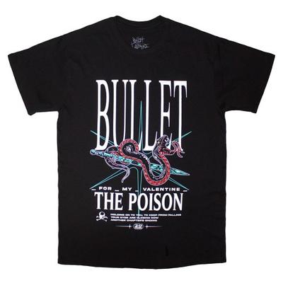 Bullet For My Valentine Unisex-Erwachsenen The Poison Snake T-Shirt