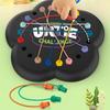 Logical Thinking Kid Rope Knots Game Challenge Color Rope Threading Board Game  Kids Gifts