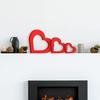 Love Nested Ornaments Hot Selling Valentine's Day Gifts Wooden Craftsmanship LOVE Decoration Home Wedding DIY