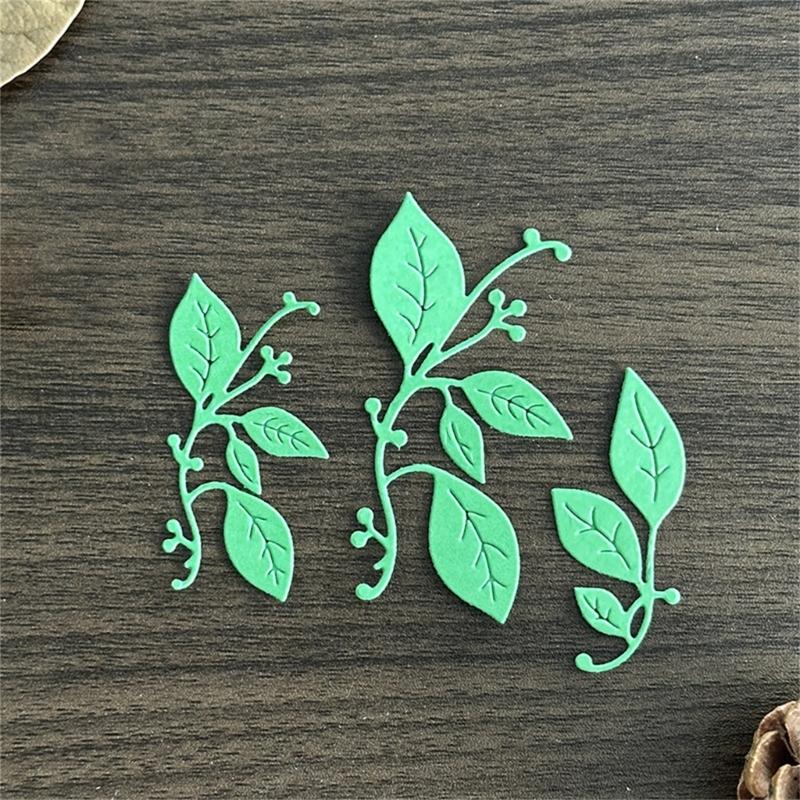 Metal Die Cuts Leaves Cutting Dies Embossing Stencils Molds for Scrapbooking Album Card Photo Journal Decorations