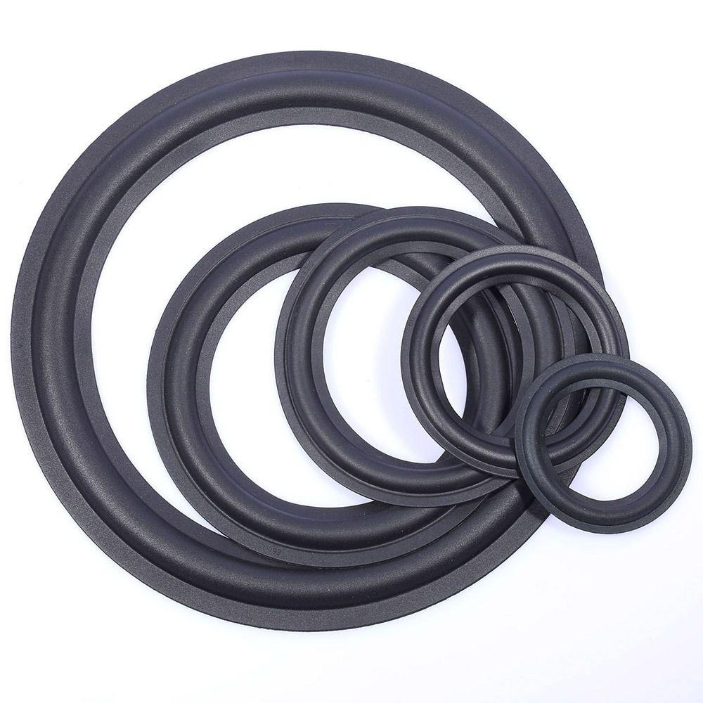 1 Stück Gummi-Lautsprecherkanten-Reparaturring Aufhängungen Sicke 3/4/5/6,5/7/8/10/12 Zoll Subwoofer-Reparatur-Schaumstoff Faltbar