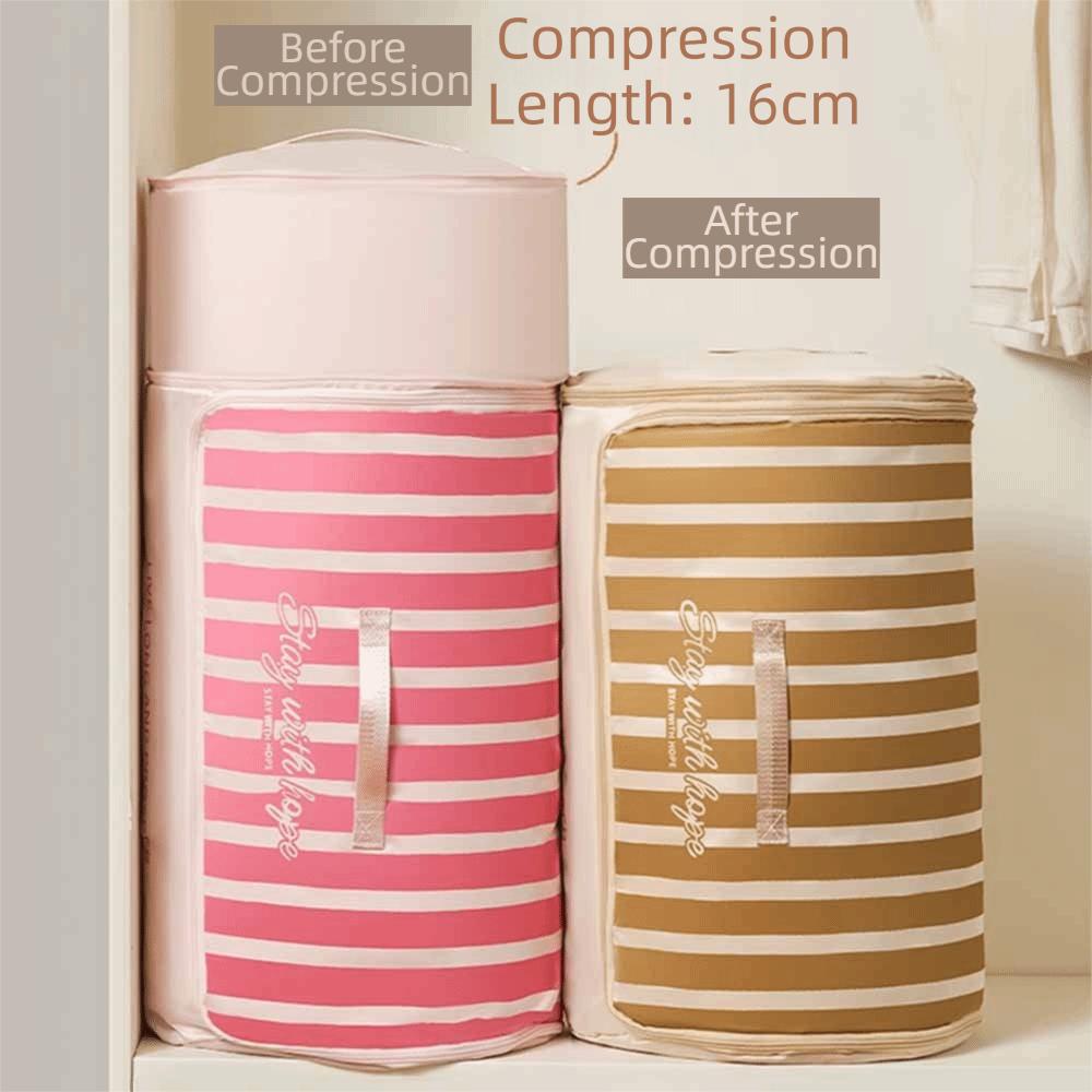 Large Capacity Clothes Quilt Storage Bag Compressible Bedding Organizer  Clothing Storage