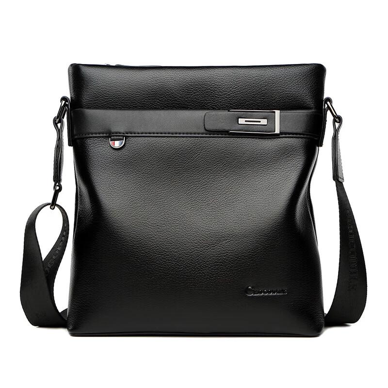 

Men s Genuine Leather Business Shoulder Messenger Bag