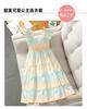 Girls Summer Spaghetti Strap Tiered Cake Dress Kids Beach Vacation Princess Sundress