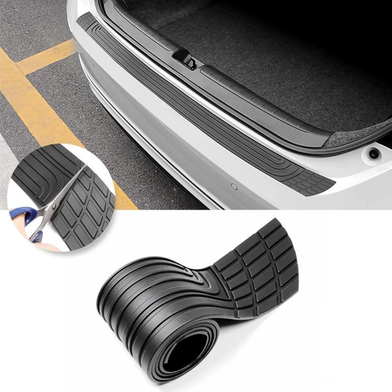 Protezione universale in PVC per paraurti posteriore, per bagagliaio e soglia della portiera dell'auto, con funzione di rinforzo e decorazione.