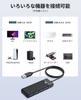 ORICO USB 4 Compact and 5Gbps USB Hub Expansion for Mac iPad and Remote Work from 100cm Cable 3.0 Hub, Ports, Bus-Powered, Lightweight, High-Speed