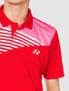 Yonex Short Sleeve Game Sunset Red Japanese Size Small to Japanese Size Shirt, (496), (equivalent Small)