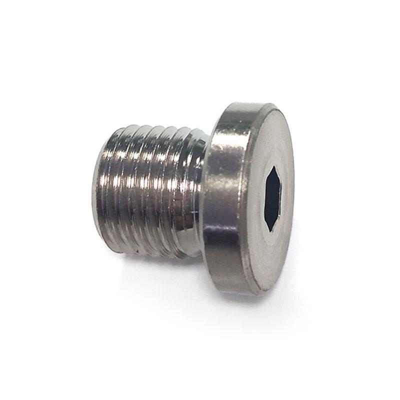 M12 X 1.25 O2 Zuurstof Lambda Sensor Afsluitdop Stopbus Uitlaat Accessoires Met Pakking Automobiel Zeskantige Schroefdraad Onderdelen
