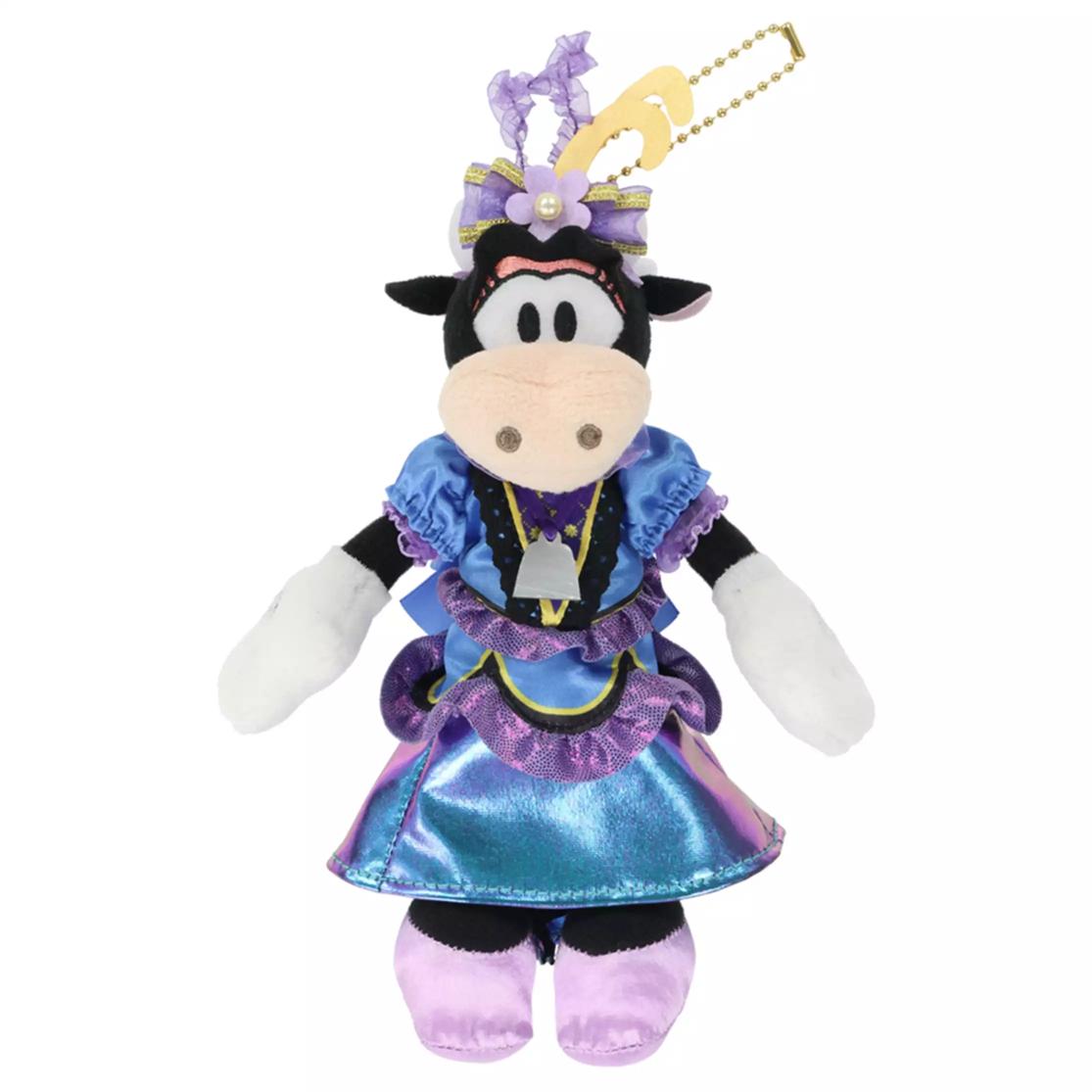 

Disney Clarabelle Cow Plush Badge Japan NEW Disney Store