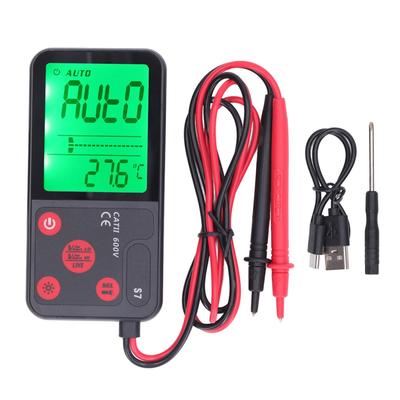 3,5 Zoll Digitalmultimeter 6000 Zählungen Multifunktional Automatische Identifizierung Tragbares Voltmeter Spannung